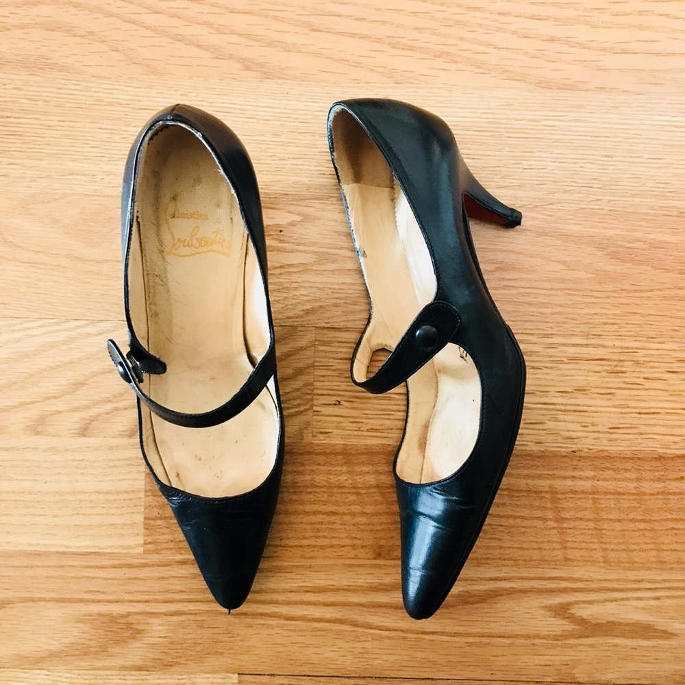 💯 Christian Louboutin Mary Jane Pumps
